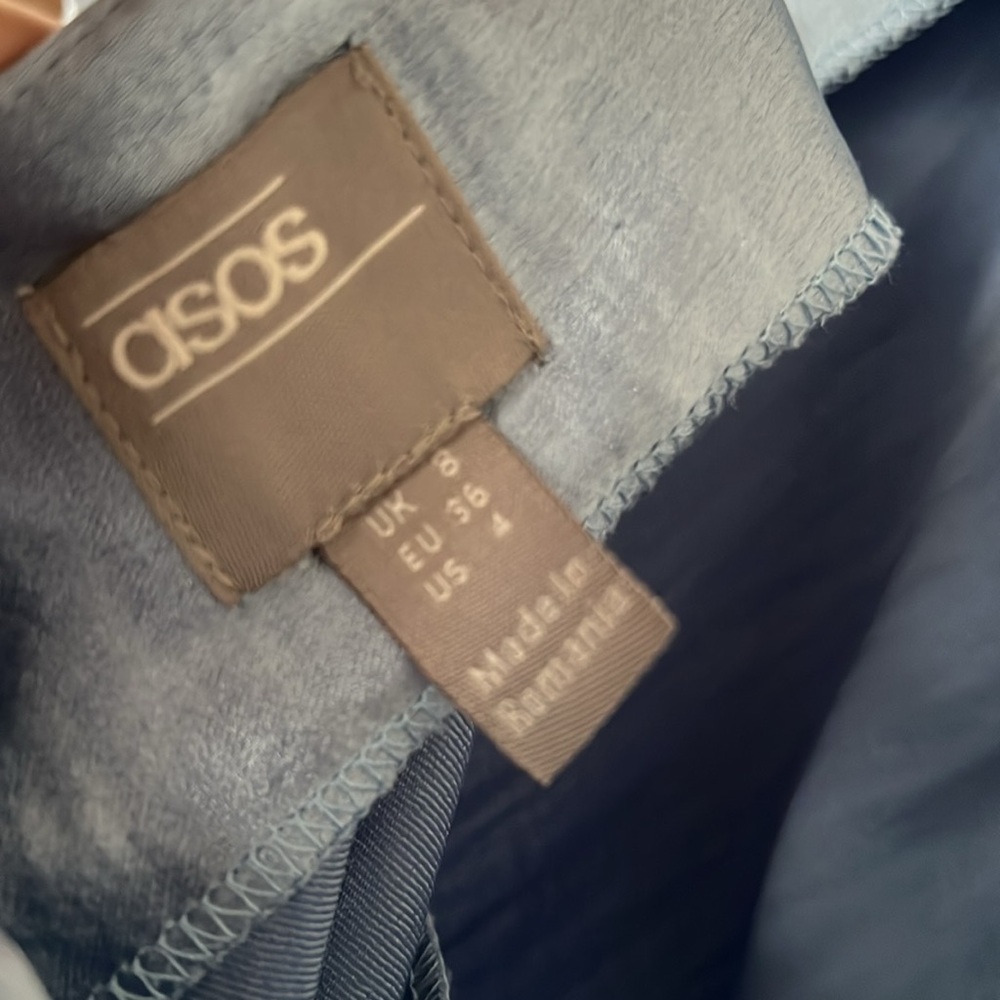 SATIN ASOS DRESS - Picture 8 of 9